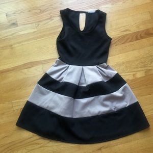 Black and Tan dress